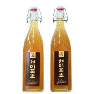 현미흑초 950ml 2병 문경천연현미식초 전통항아리숙성