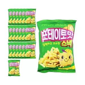 싱싱 포테이토맛 스낵 100g 20개입 1박스 감자튀김 무