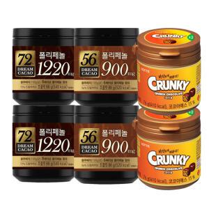롯데 드림카카오 56% 86g+72% 86g+크런키볼 76gx각2개(총6개)