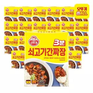 오뚜기 3분 쇠고기 간짜장 200g, 24개