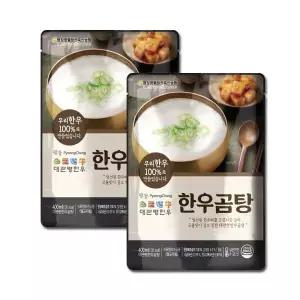 [평창영월정선축협] 대관령한우 사골곰탕 600mlx2팩