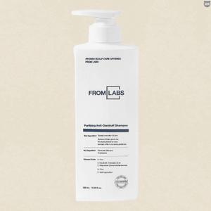 프롬랩스샴푸 퓨리파잉 비듬개선 지성삼푸 500mL X 1개 두피진정 가려움 유분감소
