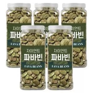 큰나무 프리미엄 페루산 자이언트 파바빈 통 1kgx5개(총 5kg) 혈당관리 당뇨콩 식물성 단백질