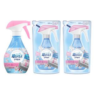 페브리즈 섬유탈취제 은은한 꽃향 370ml 본품 1개 320ml 리필 2개 세트