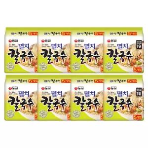 농심 멸치칼국수 98g, 40개
