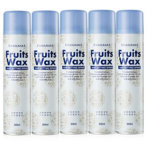 과일나라 후르츠왁스 헤어스프레이 300ml 5개