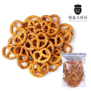 맛을 그리다 미니 프레첼 솔트 400g / 주전부리 안주 간식 인간사료