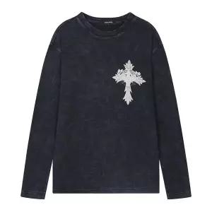 [버커루](김해점)남성 와플 SIMPLE 십자수 R넥 TS(B245TS395P)