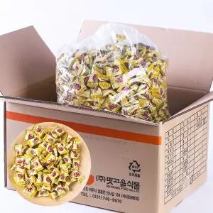 맛고을 땅콩알사탕 4000g 업소용 대용량 사탕 캔디 벌크 도매 후식 식당 디져트