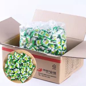 맛고을 청포도캔디 4000g 업소용 대용량 사탕 캔디 벌크 도매 후식 식당 디져트