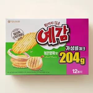 오리온 예감 감자칩 볶음양파 204g