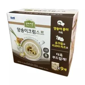 상하키친 양송이 크림스프 150g x 9개입