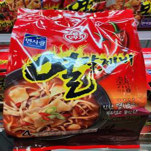 [호호재상점] 트레이더스 오뚜기 열칼제비 768g 얼큰 쫀득 수제비 칼국수 아이스박스+아이스팩 무료