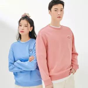 [하프클럽/체이스컬트]커플 에센셜 맨투맨