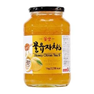 꽃샘 꿀유자차S 1kg /17시 당일출하