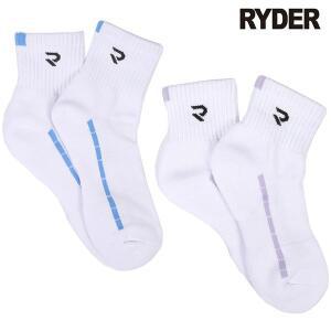 [라이더] 배드민턴 스포츠 남성 여성 중목 양말 화이트 블루 퍼플 RS-SOCKS-8