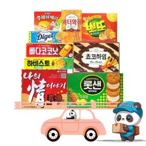 [판다네 마켓] 삼만 과자 A세트 회사 사무실 탕비실 세미나 단체선물 학교 학원 어린이집 다과 간식