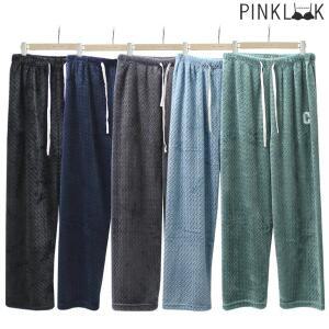 [핑크룩]남성용 가을겨울 따뜻한 고급 수면잠옷 바지 파자마1P/택1