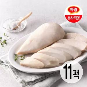 하림ㅣ수비드 닭가슴살 오리지널 100g 11팩