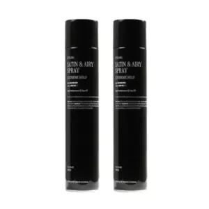 커리쉴 새틴 앤 에어리 스프레이 익스트림 홀드 300ml 2개