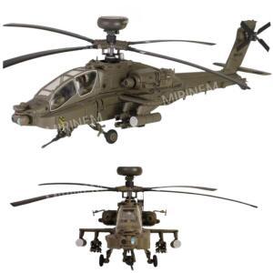아파치 헬기 모형 프라모델 AH-64D 합금 완성품 1/72