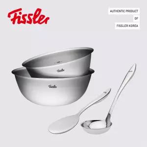 키친 에센셜 세트 (믹싱볼2종+스텐주걱+서빙국자)