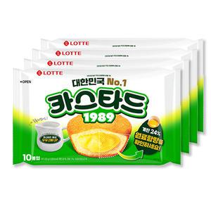 롯데 카스타드 10개입 230g 4개