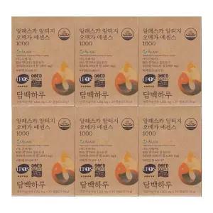 담백하루 알래스카 알티지 오메가 에센스 1000 1252mg x 30캡슐 6개 / 써클