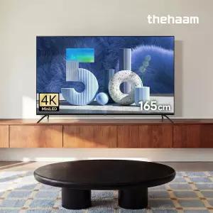 더함 165cm 65인치 구글5.0 신혼 가전 인강 OTT 시청 스마트 티비 UA651MINILED