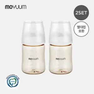 모윰 3세대 NEW PPSU 올인원 베이직 젖병 170ml 2팩