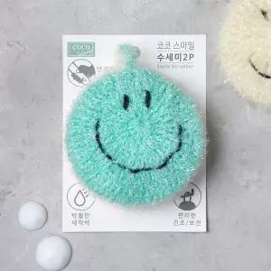 코코 스마일 수세미2p
