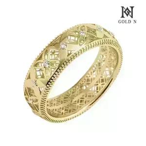 골드앤 14K/18K 플라워넷 반지