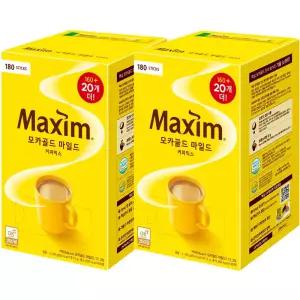 동서 맥심 모카골드 커피믹스 180T x 2개