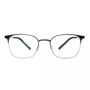 NIA71810MB GY 51mm 니로 안경 NIRO 가벼운 데일리 스테인레스 사각라운드 안경테