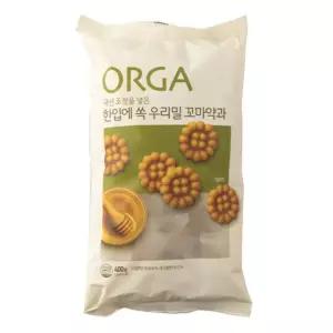 올가 한입에 쏙 우리밀 꼬마약과 유치원 어린이집 학교 400g