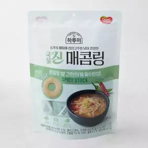 동원 하루미 국물의신 매콤링 80g