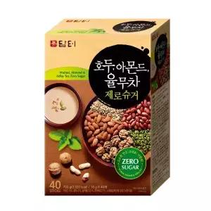 담터 호두아몬드율무차 제로슈가 40T