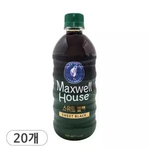 맥스웰하우스 스위트 블랙 500ml x 20개 커피 음료 로스팅