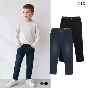 [NIXKIDS]남아) 인타록 본딩 워싱 풀밴딩 테이퍼드 치노 (FKAWDBI810P)