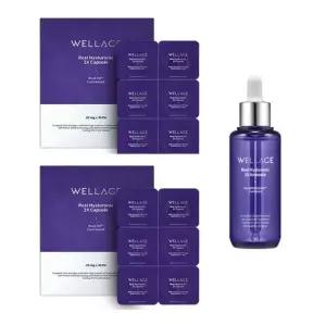 웰라쥬 캡슐 앰플 시즌3 60회분+앰플70ml 리얼 히알루로닉 동결건조 히알루론산