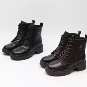 나만의슈즈페르지노 S-930 가죽 워커 6cm