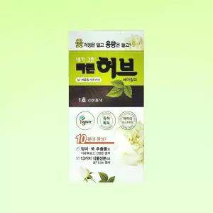 광동 내가그린 빠른 허브 염색약 염모제 튜브형 1호 진한흑색