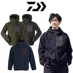 DAIWA 다이와 플리스 후리스 뽀글이 자켓 점퍼 후드 DE-6323CS 가을 겨울 낚시