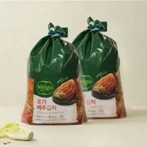 [CJ제일제당][본사배송] 비비고 포기배추김치 5kgX2개 (총 10kg)