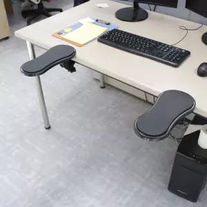 책상 마우스 손목 팔 받침대/컴퓨터/팔받침/PC/팔거치/팔거치대/팔걸이/팔받침대/고정/데스크/사무실/보호