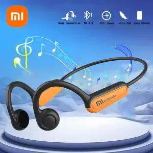 Xiaomi 무선 골전도 이어폰 블루투스 5.3 스포츠 헤드폰 이어 후크 방수 헤드셋 러닝 운전 버드