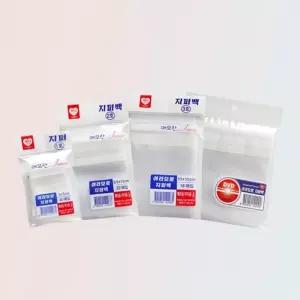 하니 여러모로 지퍼백 3호 18매입/비닐/냉동/국물/지퍼팩/위생/다용도/선물/봉투/식품/야채/냉장/포장용/