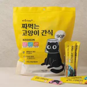 바른츄 짜먹는 간식 버라이어티팩 90p