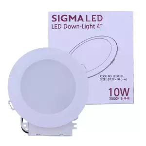 LED매입형등기구 SIGMA LED 100MM 10W 3000K LFD-10L LFC-10