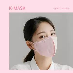 스타일핏 새부리형 컬러 마스크 100매(5매입x20개)